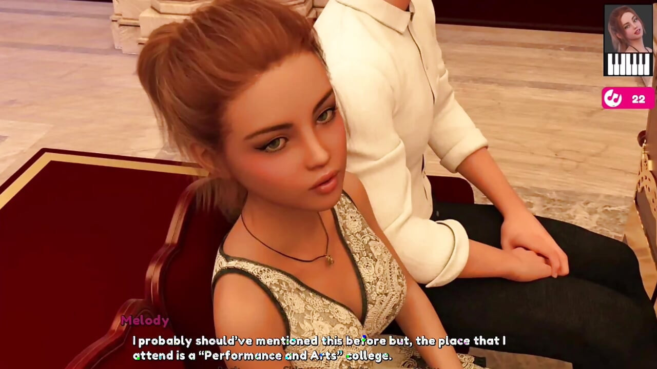 Melody part 7: we have started with our lessons, she loves to masturbate