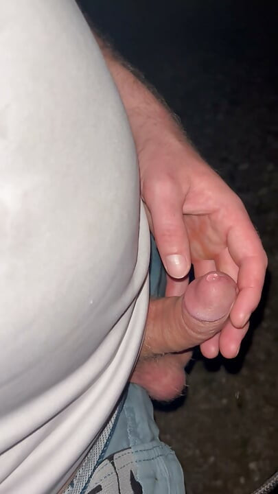 Big cock pissing