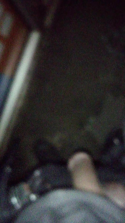 In Public Jacking Off thick Black Cock BBC Masturbation