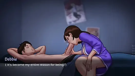 Larut malam sama ibu tiriku yang cantik