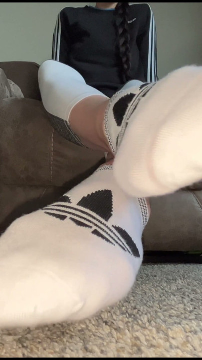 White Adidas Socks Ignore POV | Clip 2