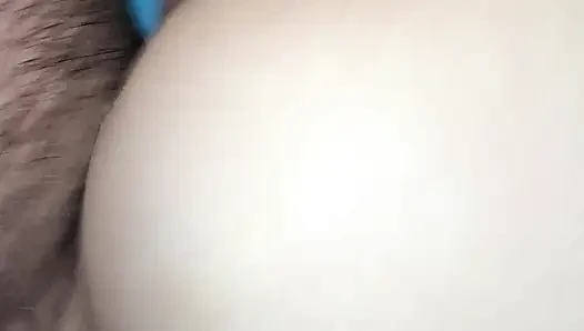 Istri semok kulit putih dicrot di dalam
