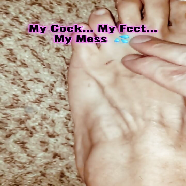 Creamed My Ankles Just for You - Foot Cum JOI, Edging, Moaning, Self-worship