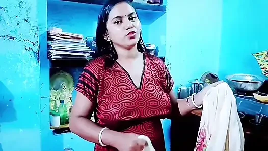 Video viral rekaman seks threesome hot ibu-ibu india lagi asik seks threesome