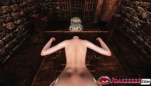 Hatsumi Elf 3D hentai - reverse-cowgirlritt, bauchlage, bauchfick, steckender doggystyle-creampie
