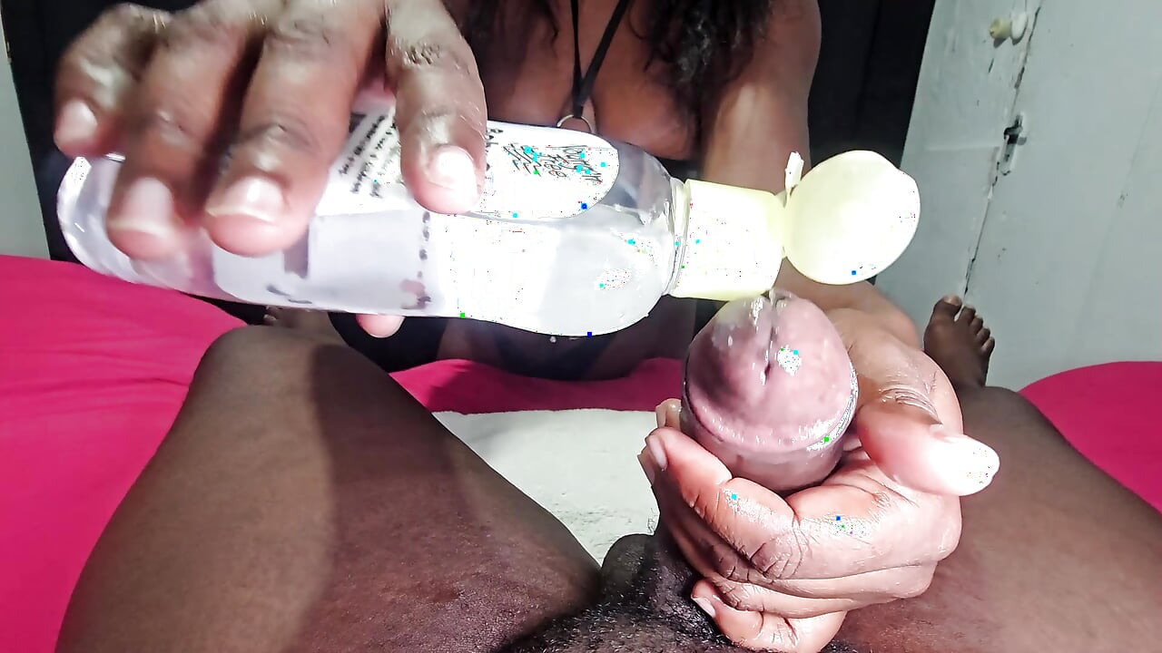 Thick Ebony BBC Slut tries the Famous Hard cock riding and squirt