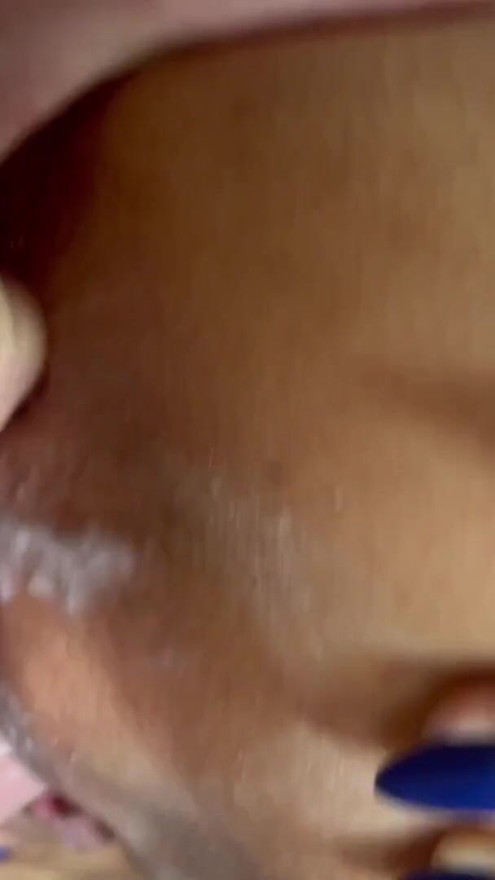 I find my foreign neighbor masturbating to my photo, and I decide to lend him a hand, explata in my pussy | Clip 3
