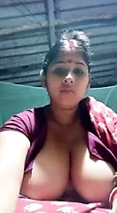 Bengali Boudi Record her Mellon Boobs fo Lover