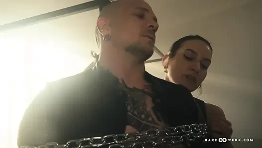 Mistress Flora Visits Her Chained Boy Toy Dildo Peter Hooke Hardwerk