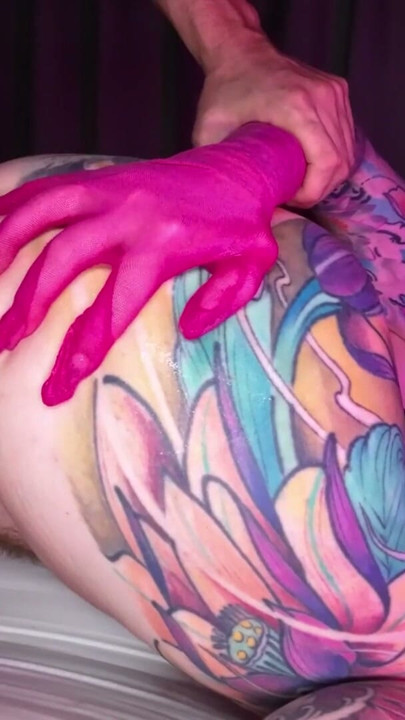 British Pink Haired Aheago Punk Piggymouth Gets Anal Fucked and Opened Up! (Prolapse) !! | Clip 3
