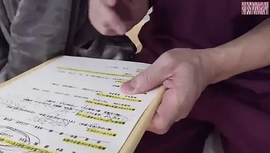 Büyük memeli müşteri ve yetenekli terapistle dölleme finaline giden gizli seans - bölüm 1