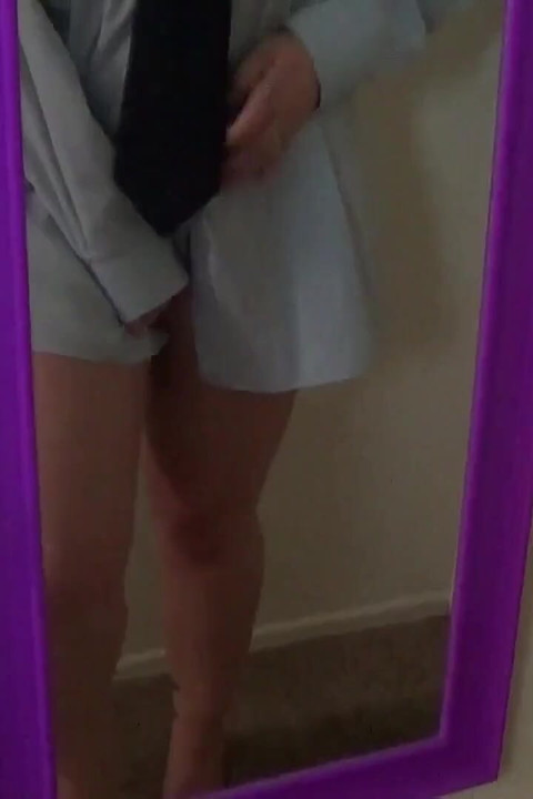 Mirror Masturbation