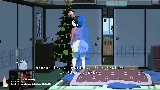 Hentai Game – Wife with Huge Tits Takes Rough Sex in the House