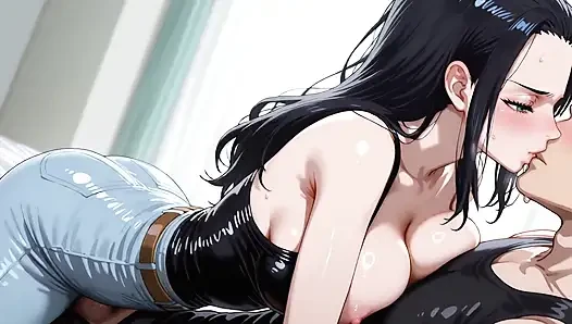 Eren (AOT) x Robin (OP)