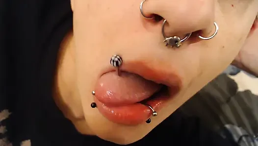 6 piercings zeit, nahaufnahme zu spielen