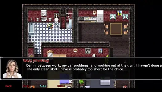 The office wife part 3: Stacy played with herself in the shower at work