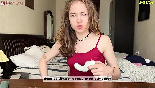 Sex Toy for Masturbation Beyourlover: Crash Test. Kira Stone Had Take a Real Orgasm