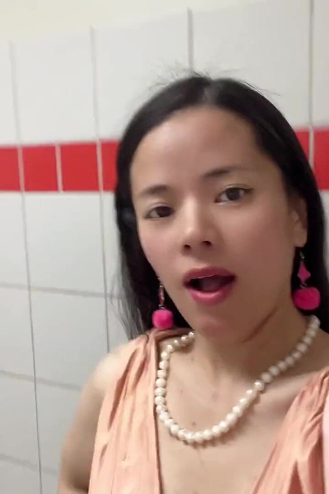 Piss in Toilet Room Hana Cute