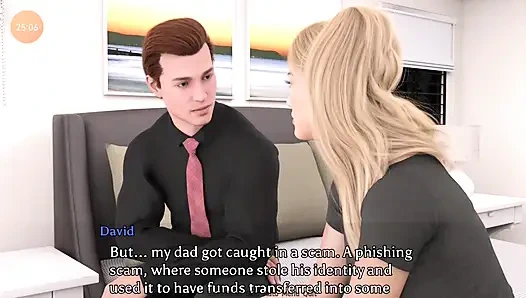 A Perfect Marriage #8 Chris and Anne chat while in bed.