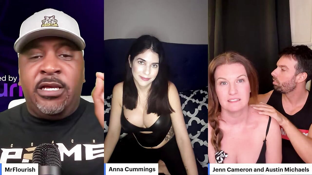Mrflourish Podcast morgonen efter med vuxen gäst stjärnan Anna Cummings