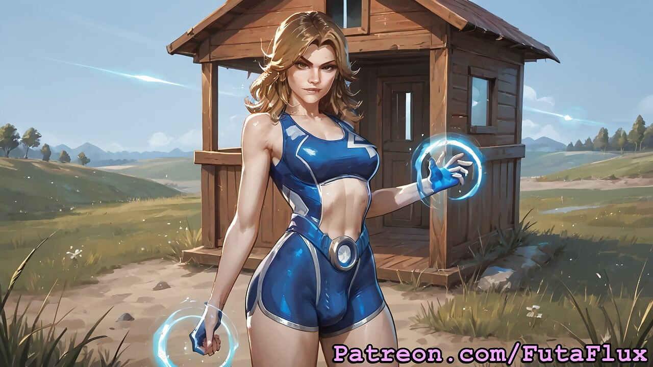 Futanari Nevidljiva Žena - Dr. Sue Storm