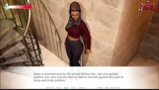 Life in the middle east #8 - Banu dreamed about 2 men and she played with her pussy thinking of all the sex scens she saw.