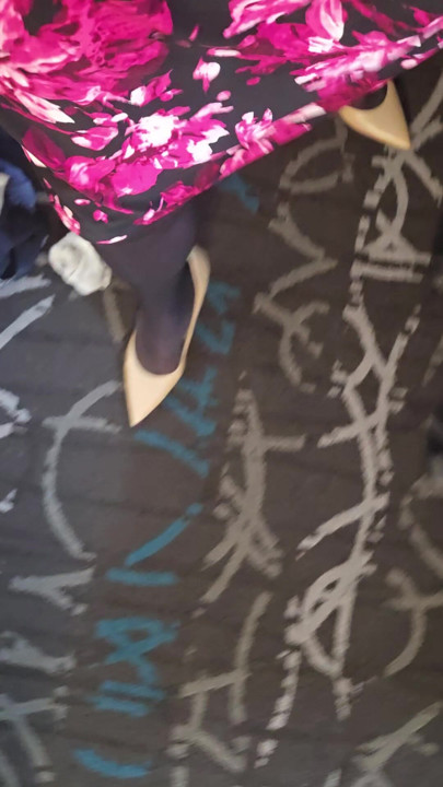 Ich komme in meine absätze