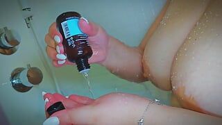 My Neighbor Masturbates in the Bathroom Taking a Shower and I Am a Perverted Voyeur - BBC POV