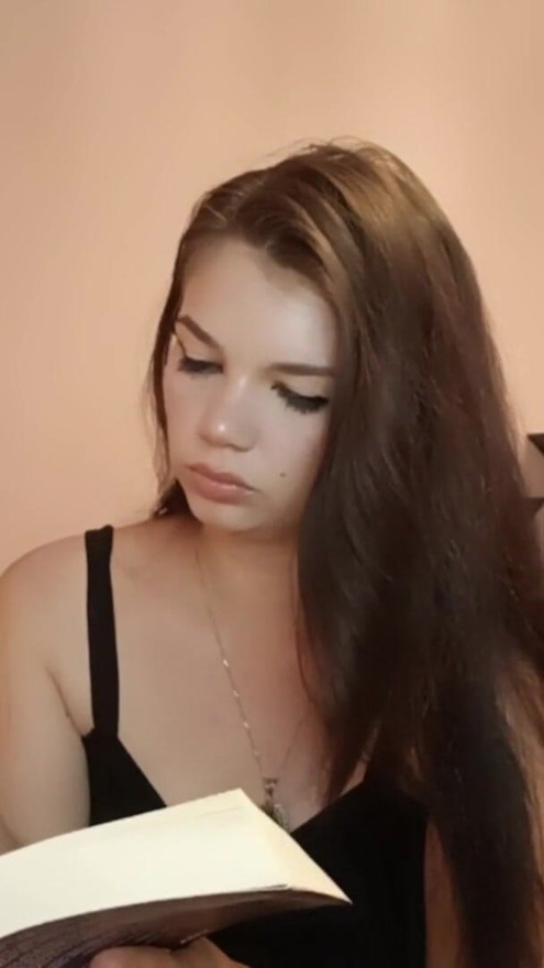 Hot brunette thick all natural latina with green eyes smoking and ignoring you | Clip 1