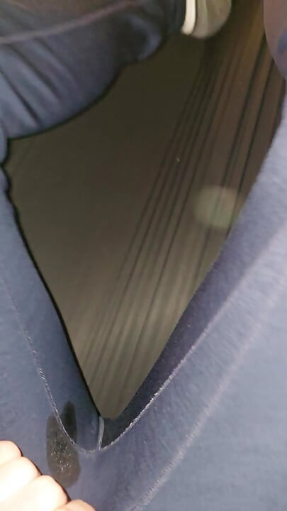 Flooding thick merino wool thermals in hammock
