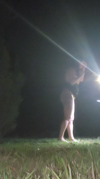 I Met Two Fans At The Club, I Got Wet And Let Them Fuck Me In The Middle Of The Street Outdoors, UNCUT | Clip 2