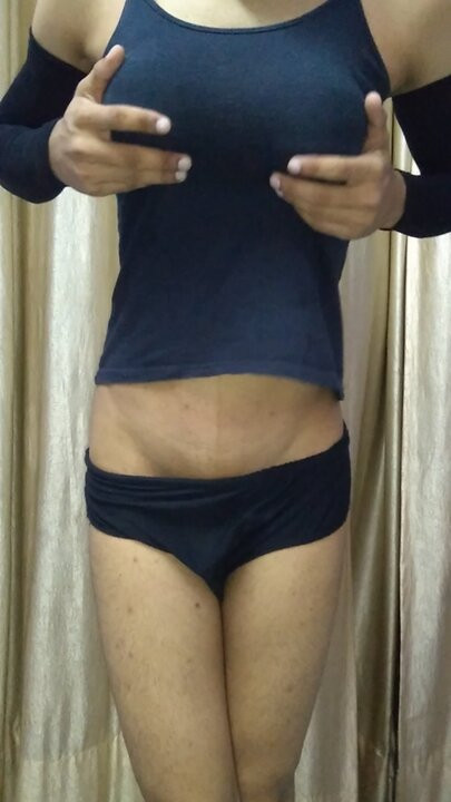 Nóng trẻ crossdresser dải chọc tức