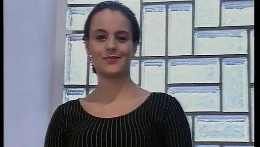 Pink dildo makes hot German babe happy
