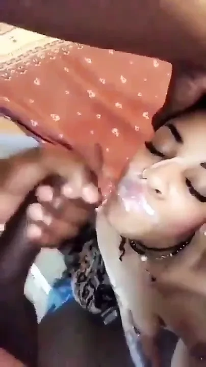 CUM DUMPING ON HER