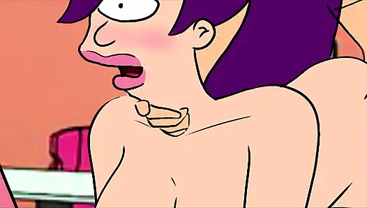 Lois Kennedy ve Leela sert yarak alıyor - aile adamı x futurama çizgi film seks derlemesi