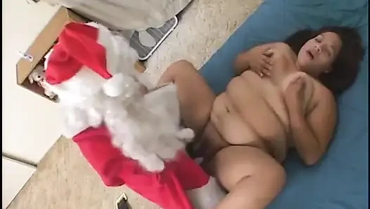 Watch Santa Claus come by for a nice blow job