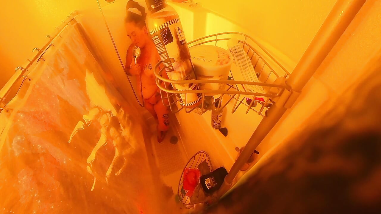 Stepson Catches Me in the Shower
