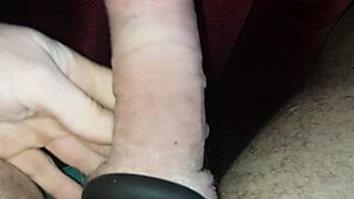 32yo shows his Dick with Cockring for his xHamster friends