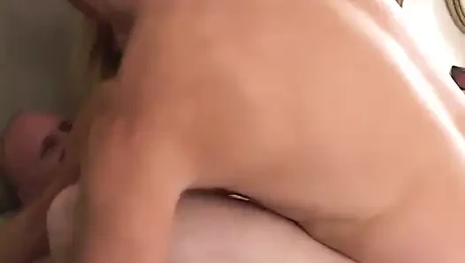 Hot sweet MILF bend doggystyle as her ass gets nailed