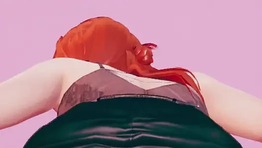 Orta yaşlı seksi üvey anne içine boşalana kadar büyük götüyle yarakla boğuşuyor