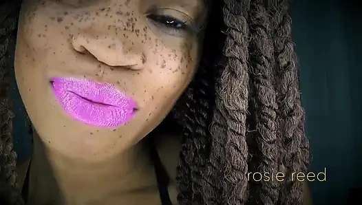 Powerless Against Fuchsia Lips- Pink Lipstick Fetish with Goddess Rosie Reed Mesmerizes You Into Lipstick Slavery- 1080p HD