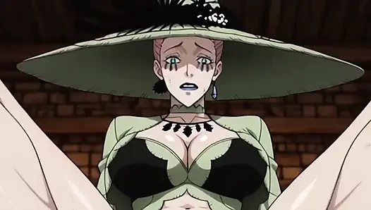 Schwarzer klee, hentai-hexenkönigin (künstliche intelligenz)