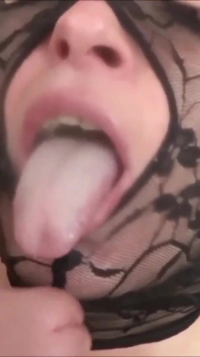 Jaw-dropping moment from "Femdom German Girl in Nylon Body lets Stranger Fuck her Roughly"