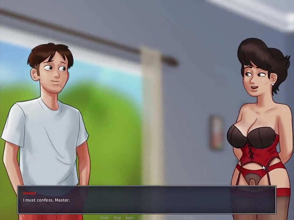Summertime Saga Helen Animation Collection [del 15] Naken sex spel spela [18+] Vuxen spel