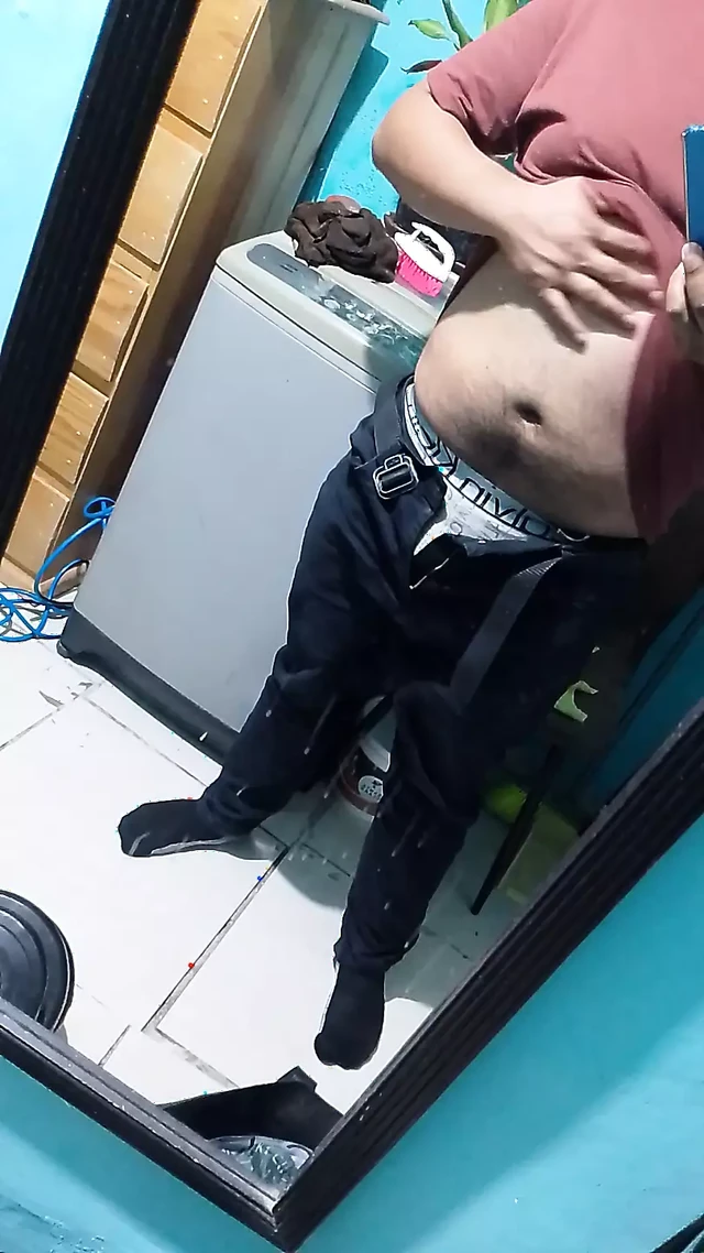 Stroking my penis for you