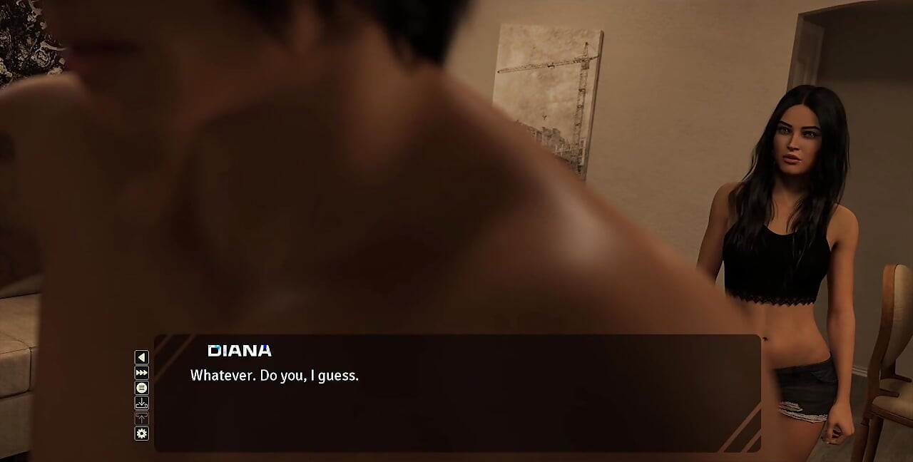 Move the chains - atemberaubende langhaarige brünette liebt es, von mir geheckt zu werden | Tabu, hentai 3d-spiel