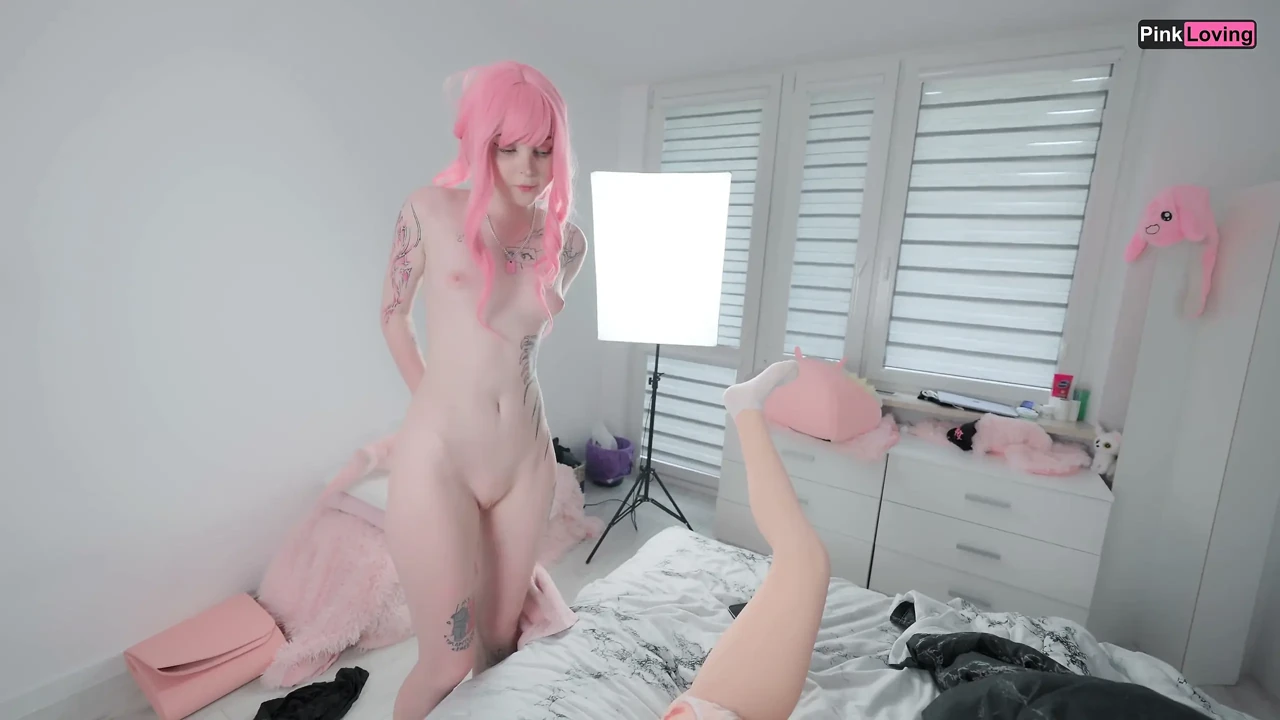 Stepsister Catches Me Fucking Sex Doll with Her Nudes Then Replaces the Doll and Takes My Huge Cock