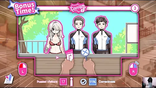 Ep-1 lifeguard holic! NTR Hentai game gameplay! I got a swimming pool and there are many hot girls!