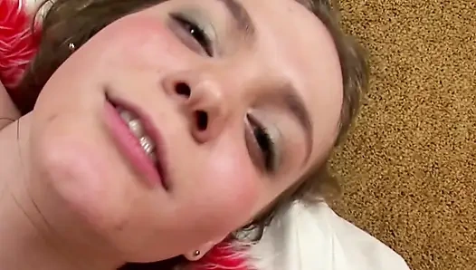 Big tits slut at work