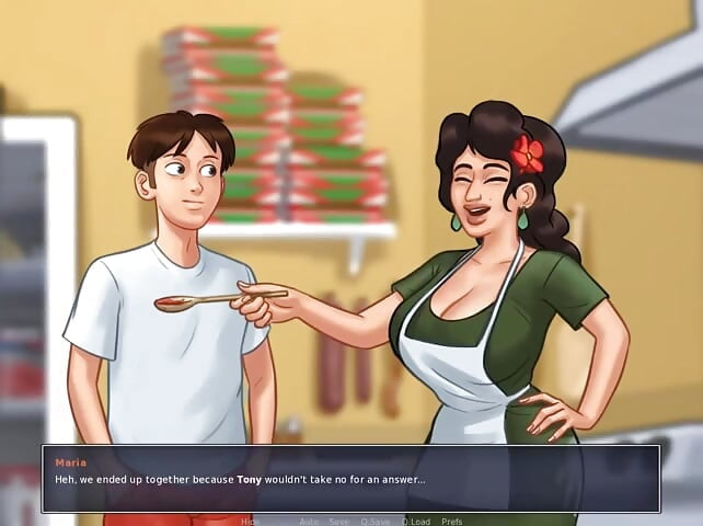 Summertime Saga part 217 - awek cergas mengimpikan tentang batang besar oleh Misskitty2k